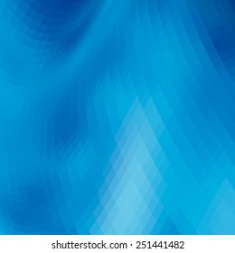 business concept abstract blue background with geometric mosaic shapes