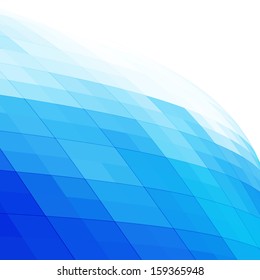 business concept abstract blue perspective background. skyscraper illustration.