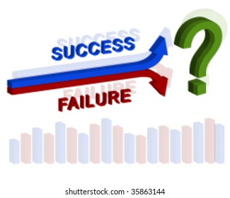 Business concept with arrows