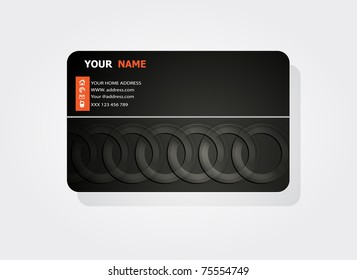 Business concept card design