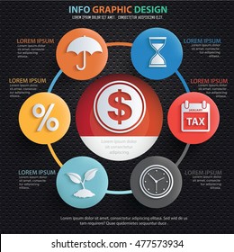 business concept design on clean background,vector
