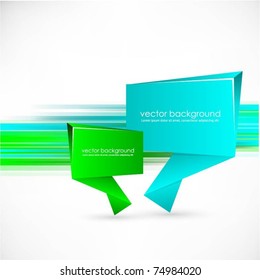 business concept design with speech bubbles