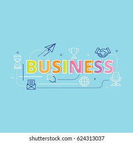 Business Concept Design Vector