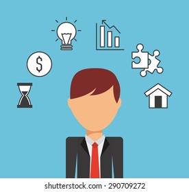 business concept design, vector illustration eps10 graphic 