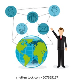 business concept design, vector illustration eps10 graphic 