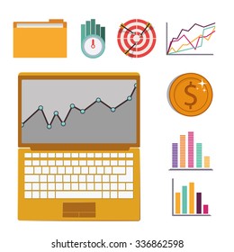 business concept design, vector illustration eps10 graphic 