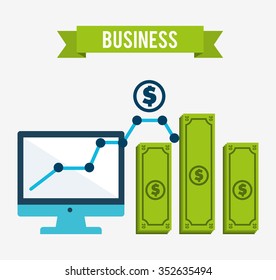business concept design, vector illustration eps10 graphic 