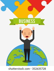 business concept design, vector illustration eps10 graphic 