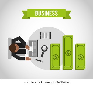 business concept design, vector illustration eps10 graphic 