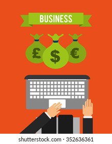 business concept design, vector illustration eps10 graphic 