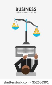 business concept design, vector illustration eps10 graphic 
