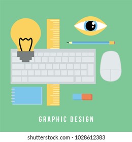 Business Concept Flat Design for Graphic Design