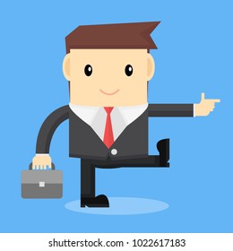 Business concept of growth.Concept business illustration.