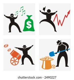 Business concept icons. Check my portfolio for much more of this series as well as thousands of similar and other great vector items.