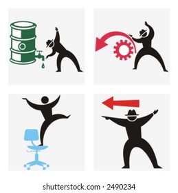 Business concept icons. Check my portfolio for much more of this series as well as thousands of similar and other great vector items.