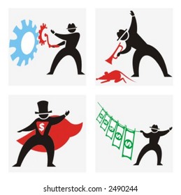 Business concept icons. Check my portfolio for much more of this series as well as thousands of similar and other great vector items.