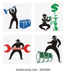 Business concept icons. Check my portfolio for much more of this series as well as thousands of similar and other great vector items.