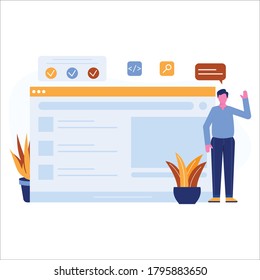 Business concept illustration Premium Vector