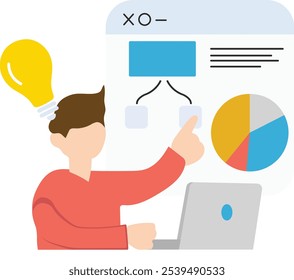 Business Concept illustrations Set Vector