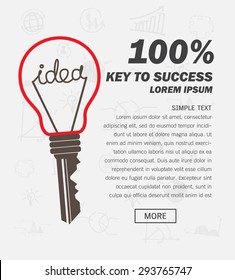 Business Concept , Infographics ,Vector Illustration