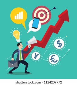 Business concept - infographics web set