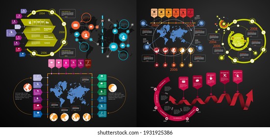 Business concept for internet banners, social media banners, headers of websites, vector illustration 