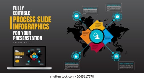 Business concept for internet banners, social media banners or presentation, vector illustration 