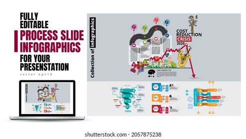 Business concept for internet banners, social media banners or presentation, vector illustration 