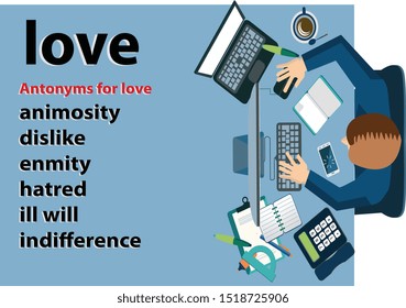 Business concept keywords vector background