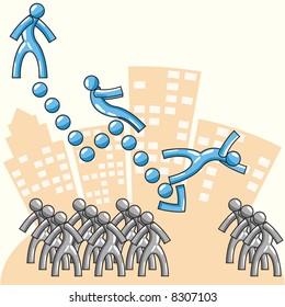 Business Concept - Losses and Failure