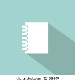 Business concept with notebook design, vector illustration eps 10
