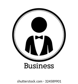 Business concept with pictogram design, vector illustration eps 10
