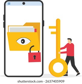 Business concept, social design, vector stock illustration
