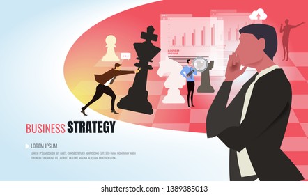 Business concept. Startup concept Business experts create new business models.Businessmen flying with rocket engines forward to goal to achieve success