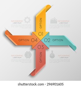 The business concept. Step-by-step.