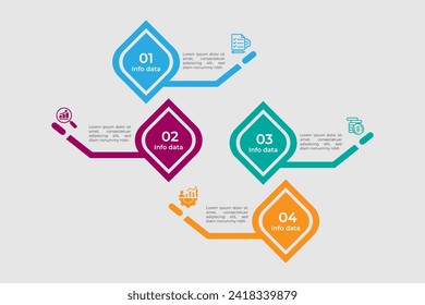 Business concept vector eps infographic element template design.
