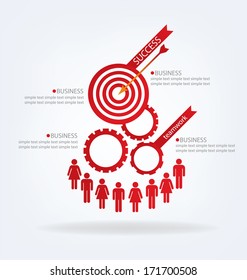 Business concept vector illustration
