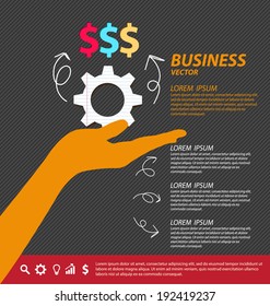 Business concept vector illustration