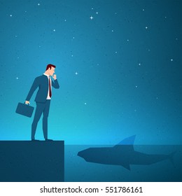 Business concept vector illustration. Elements are layered separately in vector file.