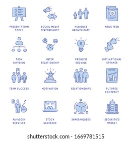 Business Concepts Hand Drawn icons - vector 