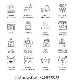 Business Concepts Hand Drawn icons - vector 