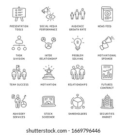 Business Concepts Hand Drawn icons - vector 