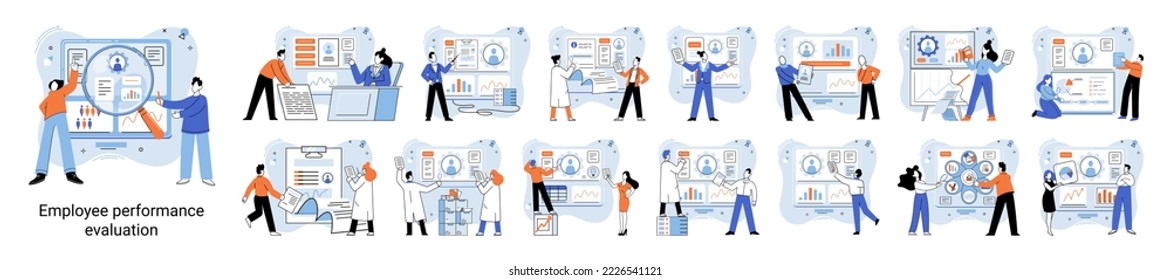 Conceptos empresariales: departamento de recursos humanos, aumento de la participación de los empleados, evaluación del rendimiento de los trabajadores. Formación personal para el desarrollo empresarial, motivación para la evolución de la iniciativa