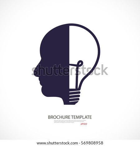 Business concepts, idea loading, line icons. Vector background for graphic and web design.
