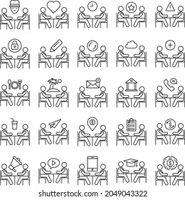 Business Concepts Isolated Vector icon which can easily modify or edit 

