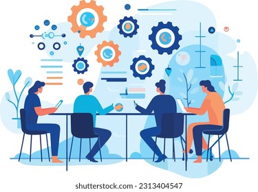 Business concepts like teamwork, innovation, collaboration, or productivity. These visuals can be used in presentations, infographics, or articles related to entrepreneurship and corporate environment