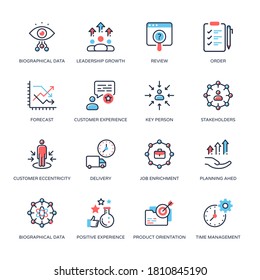 Business Concepts Minimal Icons - Stroked, Vectors