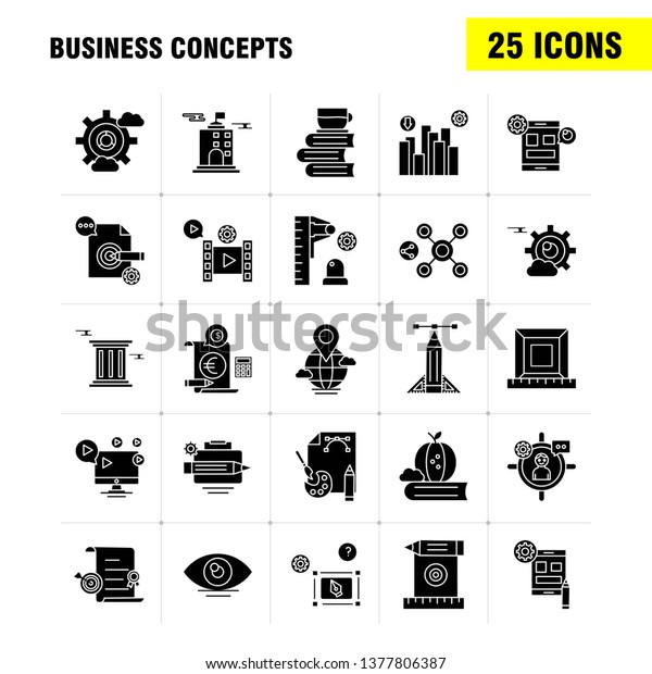 Business Concepts Solid Glyph Icons Set For\
Infographics, Mobile UX/UI Kit And Print Design. Include: Direction\
Board, Board, Direction, Right, Floppy Disk, Cloud, Collection\
Modern Infographic Logo\
a
