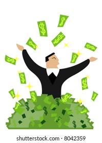Business Concepts: Success - Vector