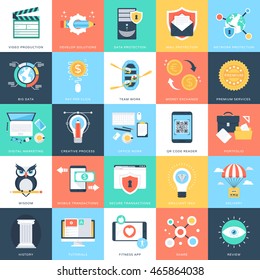 Business Concepts Vector Icons 6